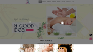Mẫu website tiệm Nail số 4: tx nails pafortworth - Xám Trắng Trẻ Trung